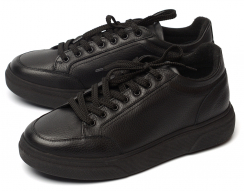 МУЖСКИЕ ПОЛУБОТИНКИ НАТУРАЛЬНАЯ КОЖА / БАЙКА CORVETTO