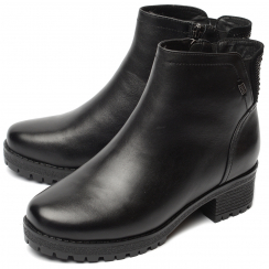 ЖЕНСКИЕ ПОЛУСАПОГИ НАТУРАЛЬНАЯ КОЖА НАТУРАЛЬНЫЙ МЕХ GUGU ГЕРМАНИЯ