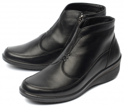 ЖЕНСКИЕ БОТИНКИ НАТУРАЛЬНАЯ КОЖА / БАЙКА МАРКО БЕЛАРУСЬ