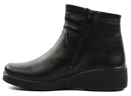 ЖЕНСКИЕ ПОЛУСАПОГИ НАТУРАЛЬНАЯ КОЖА / ПОЛУШЕРСТЬ РОСВЕСТ РОССИЯ