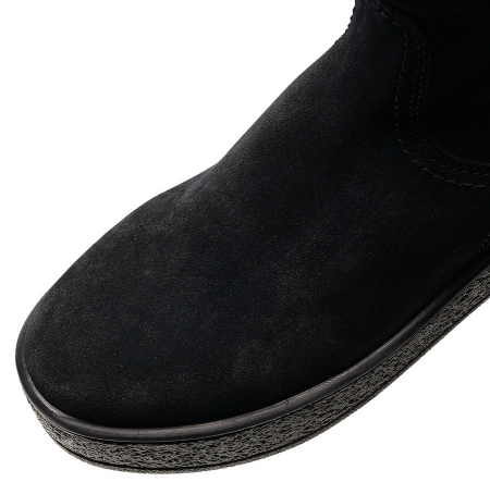 ЖЕНСКИЕ САПОГИ НАТУРАЛЬНАЯ КОЖА / ШЕРСТЬ РОСВЕСТ РОССИЯ