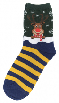 Цвет: принт: олень