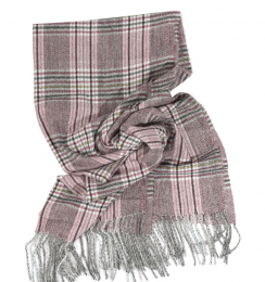 Розовый/БордоЦвет: принт: клетка