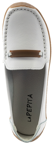 ЖЕНСКИЕ МОКАСИНЫ НАТУРАЛЬНАЯ КОЖА LAPEPITA ИСПАНИЯ