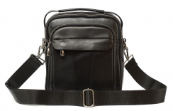 МУЖСКАЯ СУМКА НАТУРАЛЬНАЯ КОЖА KIKI LOK КОРЕЯ