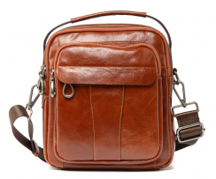 МУЖСКАЯ СУМКА НАТУРАЛЬНАЯ КОЖА КОРЕЯ