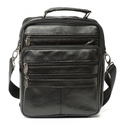 МУЖСКАЯ СУМКА НАТУРАЛЬНАЯ КОЖА ZHENHUC