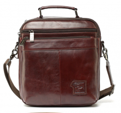 МУЖСКАЯ СУМКА НАТУРАЛЬНАЯ КОЖА ТАЙВАНЬ