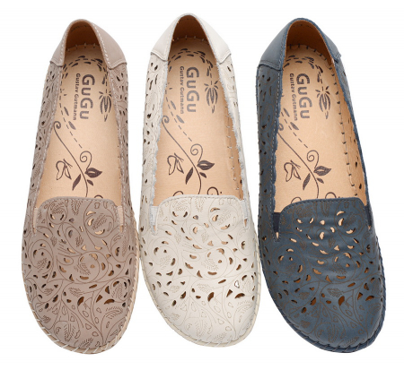 ЖЕНСКИЕ ТУФЛИ НАТУРАЛЬНАЯ КОЖА GUGU ГЕРМАНИЯ