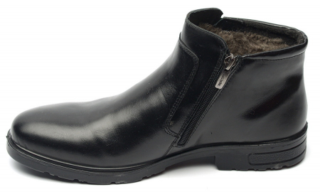 МУЖСКИЕ БОТИНКИ НАТУРАЛЬНАЯ КОЖА /ШЕРСТЬ МАРКО БЕЛАРУСЬ