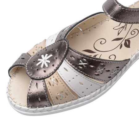 ЖЕНСКИЕ БОСОНОЖКИ НАТУРАЛЬНАЯ КОЖА GUGU ГЕРМАНИЯ