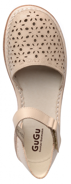 ЖЕНСКИЕ БОСОНОЖКИ НАТУРАЛЬНАЯ КОЖА GUGU ГЕРМАНИЯ