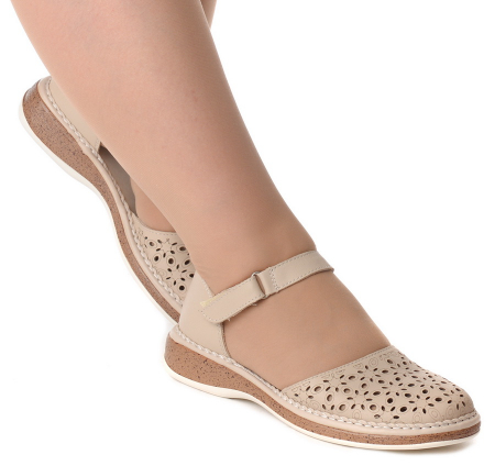 ЖЕНСКИЕ БОСОНОЖКИ НАТУРАЛЬНАЯ КОЖА GUGU ГЕРМАНИЯ