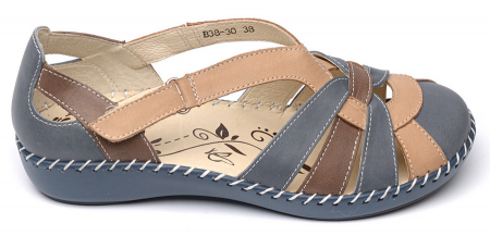 ЖЕНСКИЕ БОСОНОЖКИ НАТУРАЛЬНАЯ КОЖА GUGU ГЕРМАНИЯ