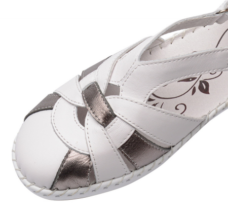 ЖЕНСКИЕ БОСОНОЖКИ НАТУРАЛЬНАЯ КОЖА GUGU ГЕРМАНИЯ