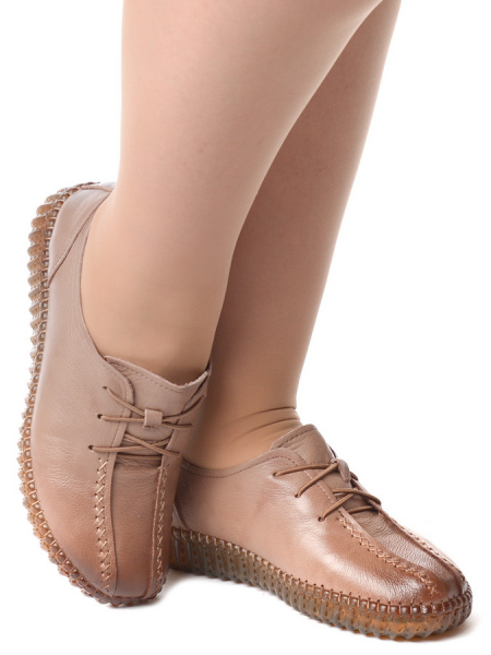 ЖЕНСКИЕ ТУФЛИ НАТУРАЛЬНАЯ КОЖА BINIFOOT/BNF ТАЙВАНЬ