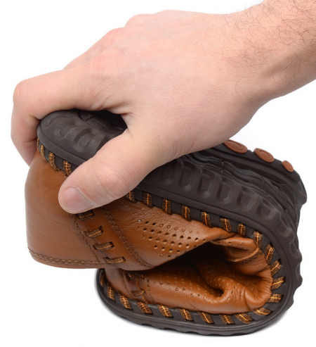 МУЖСКИЕ ПОЛУБОТИНКИ НАТУРАЛЬНАЯ КОЖА GUGU ГЕРМАНИЯ