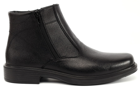 МУЖСКИЕ БОТИНКИ НАТУРАЛЬНАЯ КОЖА / НАТУРАЛЬНЫЙ МЕХ ОТИКО БЕЛАРУСЬ