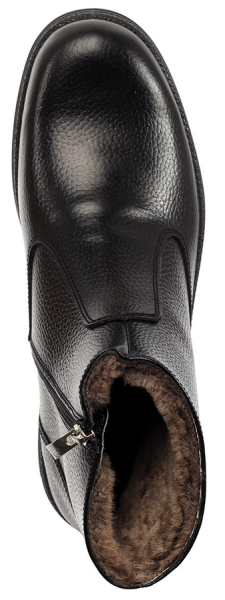 МУЖСКИЕ БОТИНКИ НАТУРАЛЬНАЯ КОЖА/НАТУРАЛЬНЫЙ МЕХ ОТИКО БЕЛАРУСЬ