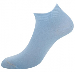 GLD MIO НОСКИ ЖЕНСКИЕ УКОРОЧЕННЫЕ ХЛОПКОВЫЕ GOLDEN LADY  BLU CHIARO (ГОЛУБОЙ)  ИТАЛИЯ