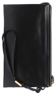 СУМКА-КОШЕЛЕК (ПОШЕТ)  НАТУРАЛЬНАЯ КОЖА KIKI LOK КОРЕЯ