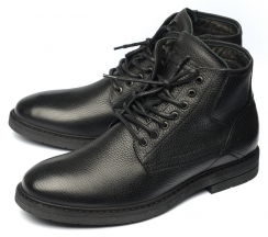 МУЖСКИЕ БОТИНКИ НАТУРАЛЬНАЯ КОЖА / ШЕРСТЬ CORVETTO