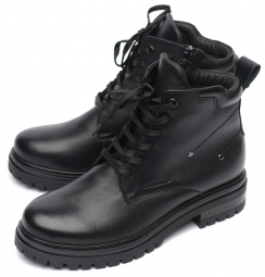 ЖЕНСКИЕ БОТИНКИ НАТУРАЛЬНАЯ КОЖА / ШЕРСТЬ CORVETTO ИТАЛИЯ