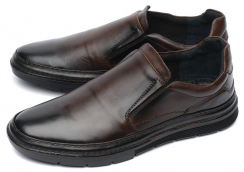 МУЖСКИЕ ПОЛУБОТИНКИ НАТУРАЛЬНАЯ КОЖА CORVETTO ИТАЛИЯ