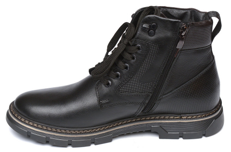 МУЖСКИЕ БОТИНКИ НАТУРАЛЬНАЯ КОЖА / НАТУРАЛЬНЫЙ МЕХ CORVETTO