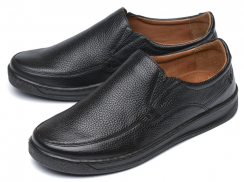 МУЖСКИЕ ПОЛУБОТИНКИ НАТУРАЛЬНАЯ КОЖА BURGERSCHUHE РОССИЯ 