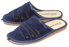 МУЖСКИЕ ТАПОЧКИ НАТУРАЛЬНАЯ КОЖА EVALLI ПОЛЬША
