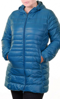 УЛЬТРАЛЁГКАЯ ПУХОВАЯ КУРТКА ДЛИННАЯ  L(42)-7XL(58) 