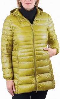 УЛЬТРАЛЁГКАЯ ПУХОВАЯ КУРТКА ДЛИННАЯ  L(42)-7XL(58) 