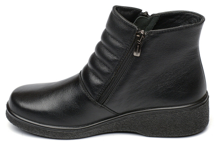 ЖЕНСКИЕ ПОЛУСАПОЖКИ НАТУРАЛЬНАЯ КОЖА / БАЙКА РОСВЕСТ РОССИЯ