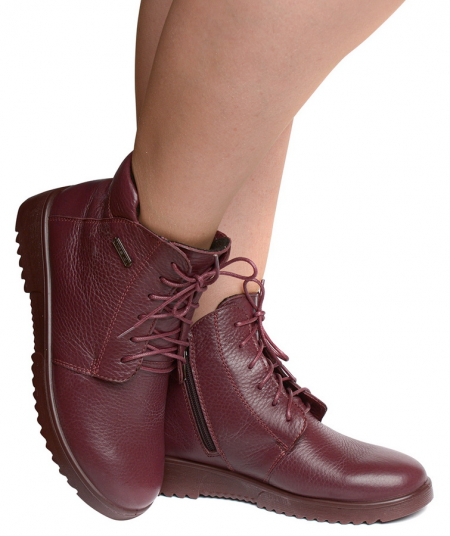 ЖЕНСКИЕ БОТИНКИ НАТУРАЛЬНАЯ КОЖА / БАЙКА МАРКО БЕЛАРУСЬ