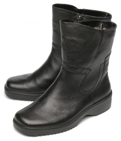 ЖЕНСКИЕ ПОЛУСАПОГИ НАТУРАЛЬНАЯ КОЖА  / НАТУРАЛЬНЫЙ МЕХ МАРКО БЕЛАРУСЬ