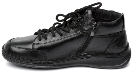 МУЖСКИЕ ПОЛУБОТИНКИ НАТУРАЛЬНАЯ КОЖА/ШЕРСТЬ CORVETTO