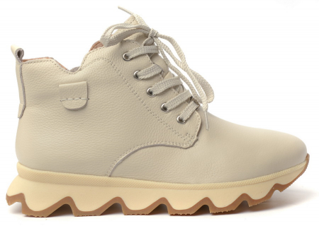 ЖЕНСКИЕ БОТИНКИ НАТУРАЛЬНАЯ КОЖА НАТУРАЛЬНЫЙ МЕХ GUGU ГЕРМАНИЯ