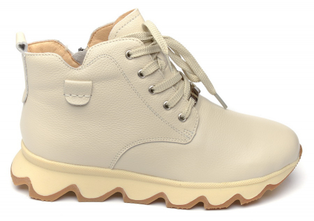 ЖЕНСКИЕ БОТИНКИ НАТУРАЛЬНАЯ КОЖА НАТУРАЛЬНЫЙ МЕХ GUGU ГЕРМАНИЯ