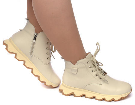 ЖЕНСКИЕ БОТИНКИ НАТУРАЛЬНАЯ КОЖА НАТУРАЛЬНЫЙ МЕХ GUGU ГЕРМАНИЯ