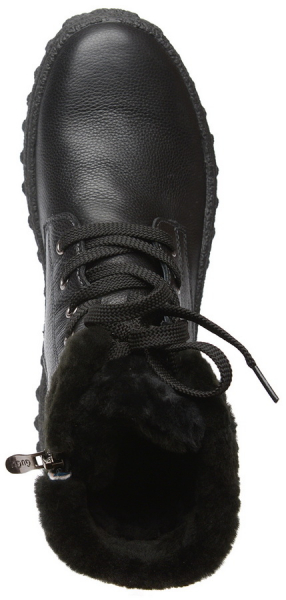 ЖЕНСКИЕ БОТИНКИ НАТУРАЛЬНАЯ КОЖА НАТУРАЛЬНЫЙ МЕХ GUGU ГЕРМАНИЯ