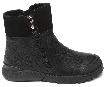 ЖЕНСКИЕ БОТИНКИ НАТУРАЛЬНАЯ КОЖА НАТУРАЛЬНЫЙ МЕХ GUGU ГЕРМАНИЯ