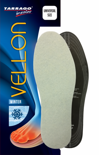 TARRAGO VELLON СТЕЛЬКИ ALU ШЕРСТЬ/ЛАТЕКС БЕЗРАЗМЕРНЫЕ