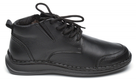 МУЖСКИЕ ПОЛУБОТИНКИ НАТУРАЛЬНАЯ КОЖА/ШЕРСТЬ CORVETTO