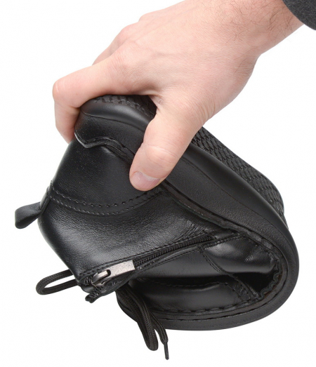 МУЖСКИЕ ПОЛУБОТИНКИ НАТУРАЛЬНАЯ КОЖА/ШЕРСТЬ CORVETTO