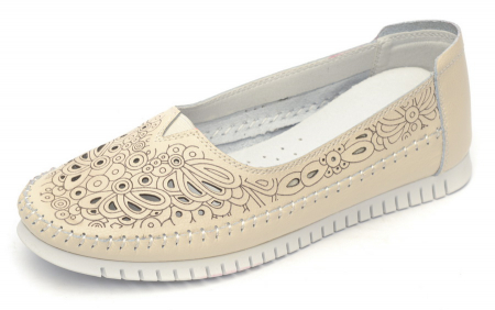 ЖЕНСКИЕ МОКАСИНЫ НАТУРАЛЬНАЯ КОЖА LAPEPITA ИСПАНИЯ