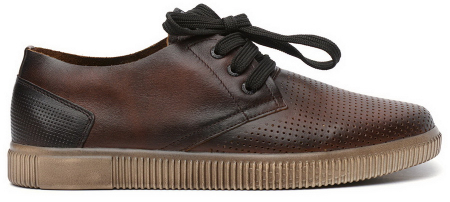 МУЖСКИЕ ПОЛУБОТИНКИ ПОЛУСПОРТИВНЫЕ НАТУРАЛЬНАЯ КОЖА CORVETTO ИТАЛИЯ