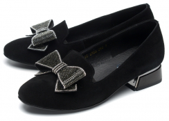 ЖЕНСКИЕ ТУФЛИ НАТУРАЛЬНАЯ КОЖА (ВЕЛЮР) GUGU ГЕРМАНИЯ