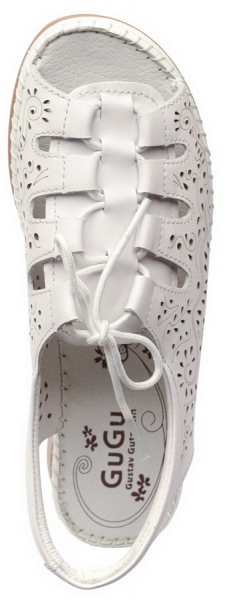 ЖЕНСКИЕ БОСОНОЖКИ НАТУРАЛЬНАЯ КОЖА GUGU ГЕРМАНИЯ