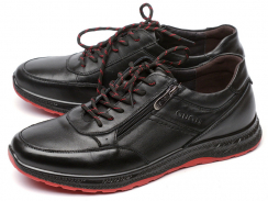 МУЖСКИЕ ПОЛУСПОРТИВНЫЕ ПОЛУБОТИНКИ НАТУРАЛЬНАЯ КОЖА GUGU ГЕРМАНИЯ